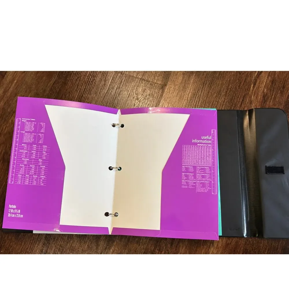 Mead Trapper Keeper Retro Neon Cheetah Checkerboard 3 Ring Binder with 2 Folders